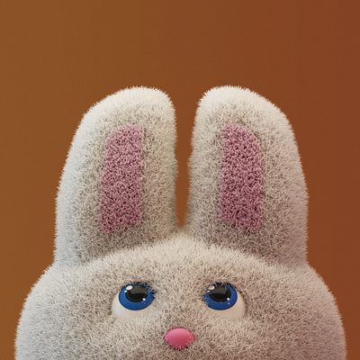 Rabbit 3d 3dmodeling characterdesign cinema4d cuterabbit rabbit rabbit3d redshiftrender