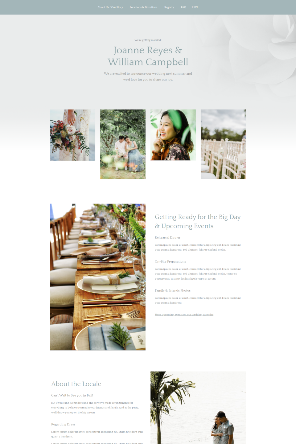 Google Sites Template for Weddings google sites google sites template google sites theme wedding website