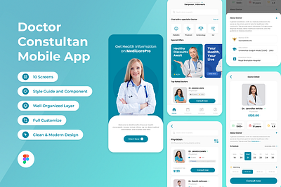 Doctor Consultant Mobile App application