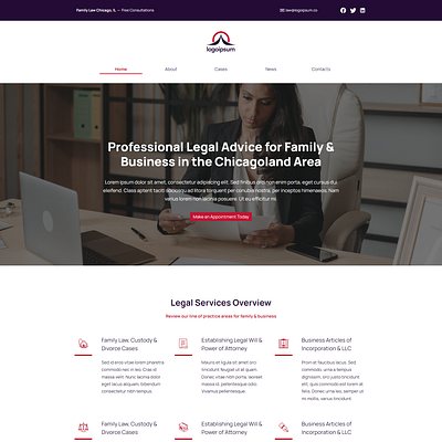 Website Template for a Law Firm, Attorney's Office, Lawyer google sites google sites template google sites theme website website theme