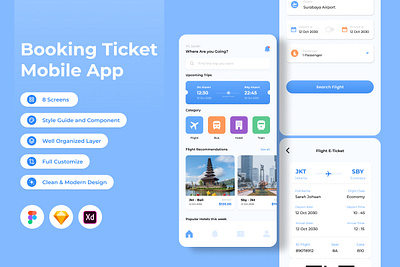 Booking Ticket Mobile App order now