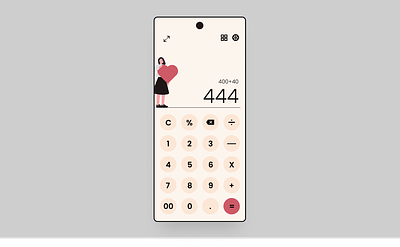 Standard Calculator UI | Daily UI 004 calculator ui daily ui ui