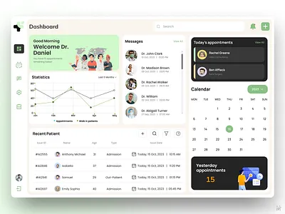 Doctor dashboard design doctor dsahboard figma interface landingpage management medical ui user user experience user interface design userinterface ux uxui