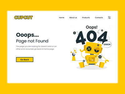 🎨Daily UI #008: Design a 404 Page 🚀 100daysofdesign best ui creativityunleashed dailyui design designchallenge designinspiration figma ui uidesign userexperience userinterface ux uxdesign
