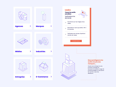 Imatag [website] animation illustration isometric illus tech ui design ux design ux ui vector