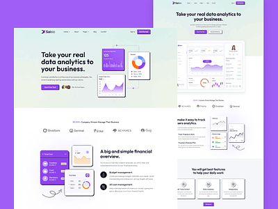Saisio - SaaS Website Template agency app business cms ecommerce it company professional website saas seo friendly small business software startup technology webflow saas template webflow template website template