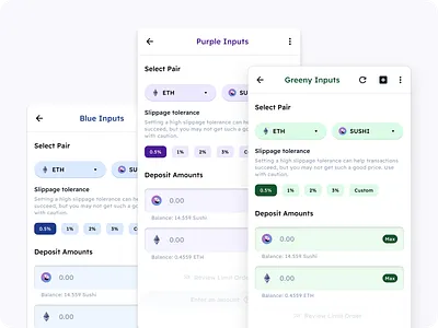 Creating Seamless Input Field UI Designs User Experience android app crypto mobile crypto swap design dropdown ui form fields input design input field input fields input ui material 3 material design material you mobile text field text field ui ui ui kit