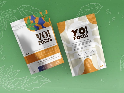 Yo! Focus | coffee packaging design adobe adobe illustrator animation art brand branding character coffee coffee packaging design graphic design illustration logo logo design packaging packaging design raster vector