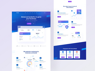 Sass landing page design UI UX. Sass Website Design appdesign branding design graphic design landing page design product design saas saas landing page tech typography ui ui ux design uiinspiration user interface ux web design