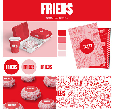 Friers logo and Branding branding graphic design logo