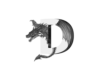 Dragon Text design graphic design logo typography