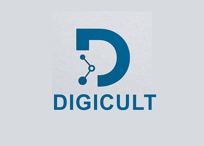 Digicult (clients logo) 3d artisticexpression beautiful card branding design digi digicult logo graphic design illustration logo ui vector
