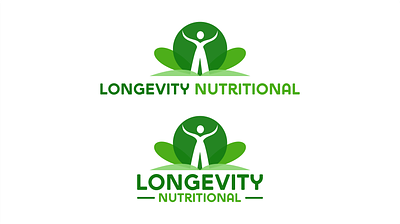 Creative Logo Design Complete for Longevity Nutritional health care logo health logo herbal logo nutrition logo