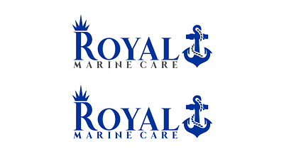 Logo Design Complete as Client Satisfaction marine care logo marine logo modern logo modern marine logo royal logo ship logo