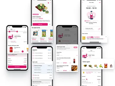 Recommendation for Foodpanda animation design recommendation ui ux