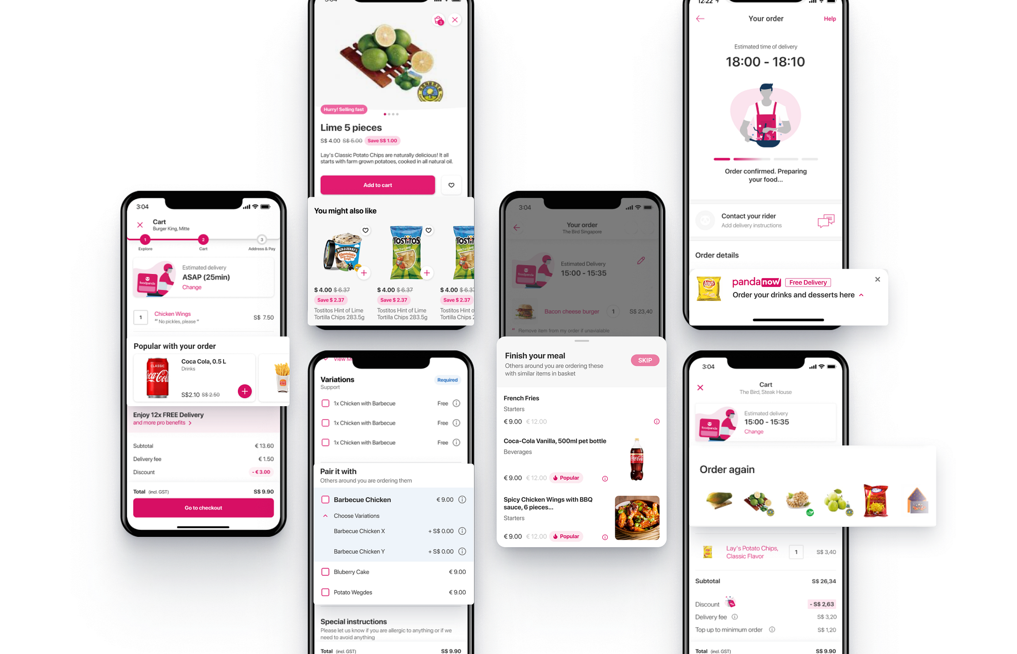 for Foodpanda by Shatabdi Biswas on Dribbble