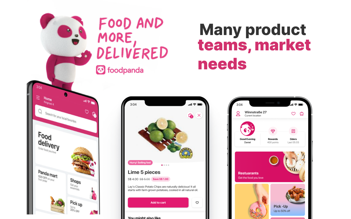 for Foodpanda by Shatabdi Biswas on Dribbble