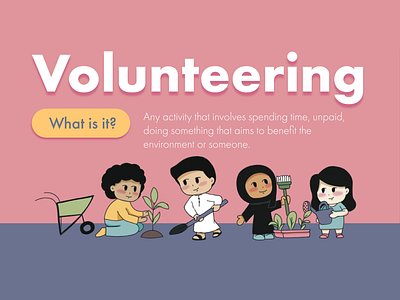 Infographic Poster - Volunteering