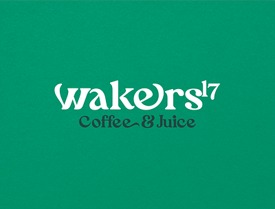 Wakers17 Coffee & Juice amman areyouawaker branding coffee juice creativology design graphic design illustration jordan logo mohdnourshahen w17 wakers17 wakers17 coffee juice