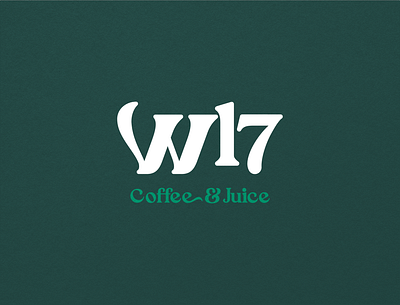 W17 | Coffee & Juice amman branding coffeeandjuice creativology jordan logo mohdnourshahen w17 wakers17 wakers17 coffee juice