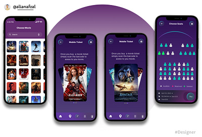 Movie Booking App UI