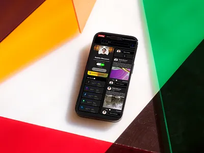 Social Media App for Professional Jobbers and Hiring Partners 3d animation branding ui