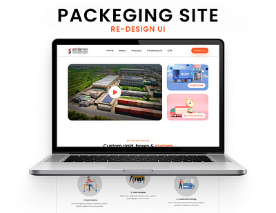PACKEGING WEBSITE RE-DESIGN UI packaging web design packeging website ui design simamm packegings re design ui ui ui design website ui design