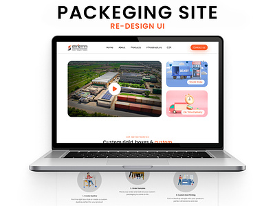 PACKEGING WEBSITE RE-DESIGN UI packaging web design packeging website ui design simamm packegings re design ui ui ui design website ui design