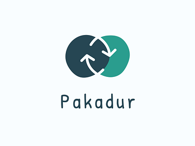 Pakadur brand branding environment graphic design green logo recycle sustainability