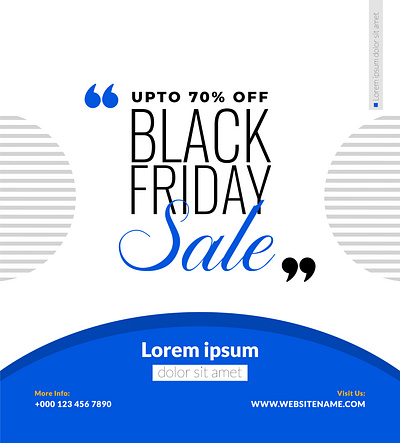 Free vector gradient black friday landing page template discount offer