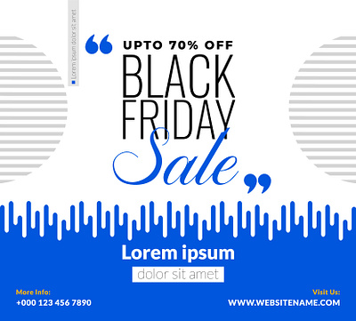 Free vector gradient black friday landing page template discount offer