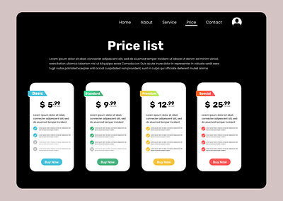 Pricing allpricelist daily dailyui pricelist pricing pricinguidesign uidesignpricelist uipricelist uipricing