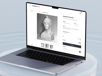 Rocknest store project checkout clean daily ui design designer e commerce website ecommerce interface marketplace minimal online store shopping cart ui ux web