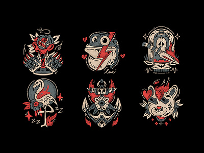 Traditional Tattoo Available Part 6 availaabledesign available bestdesign branding customwork design designforsell graphic design illustration ui