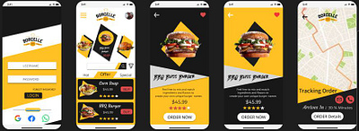 Food Delivery Mobile App design creative delivery app figma food food app food delivery innovation mobile app mobile application ui uiux ux