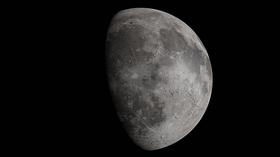 > Our Moon 3d animation graphic design planet render satellite sci fi scifi space ui universe