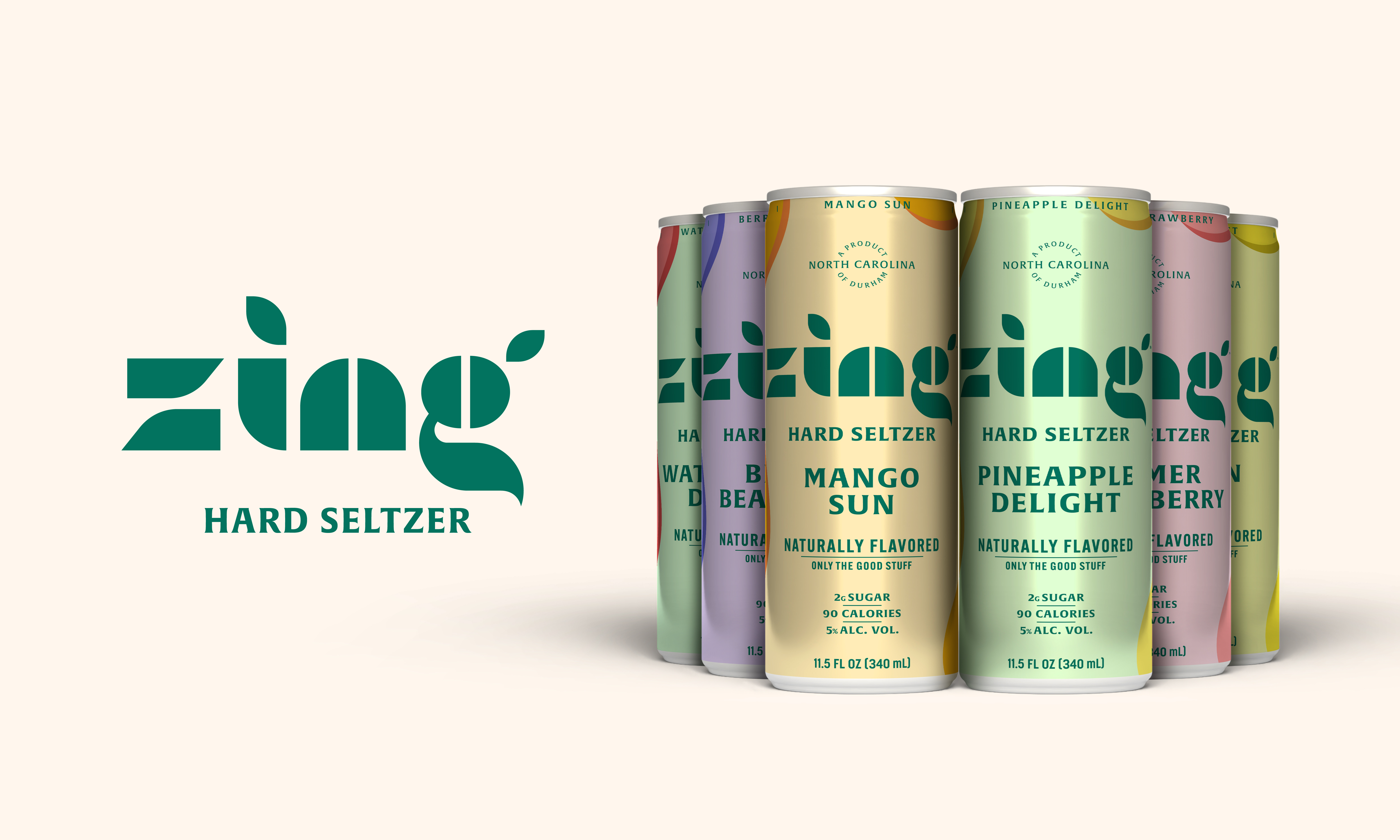 Zing Hard Seltzer/ title page 3d render alcohol aluminum can beverage brand design brand identity branding drink graphic design hard seltzer illustrator illustrator 3d logo logo design logotype package design packaging render zing hard seltzer