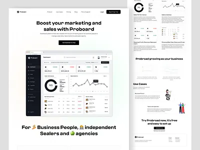 SAAS Website Design admin panel dashboard design dashboard ui design landing page saas saas landing page saas ui saas web saas website ui uiux web design website design