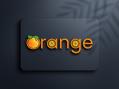 Orange Logo branding business logo creative logo design flat logo logo logo design branding logodesign modern logo orangelogo orangelogodesign