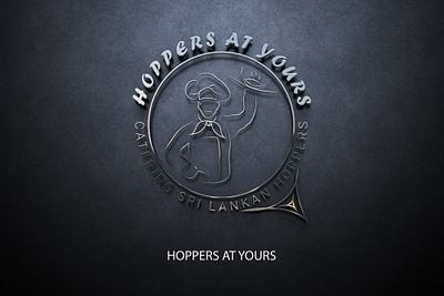 HOPPERS AT YOURS LOGO branding graphic design logo