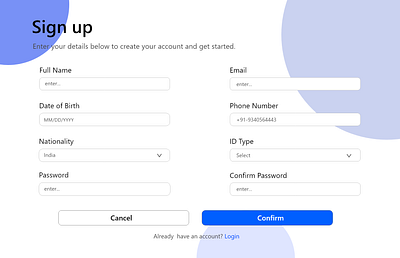 #001 Sign up Page 100daysofui dailyui signup signuppage uiuxdesign