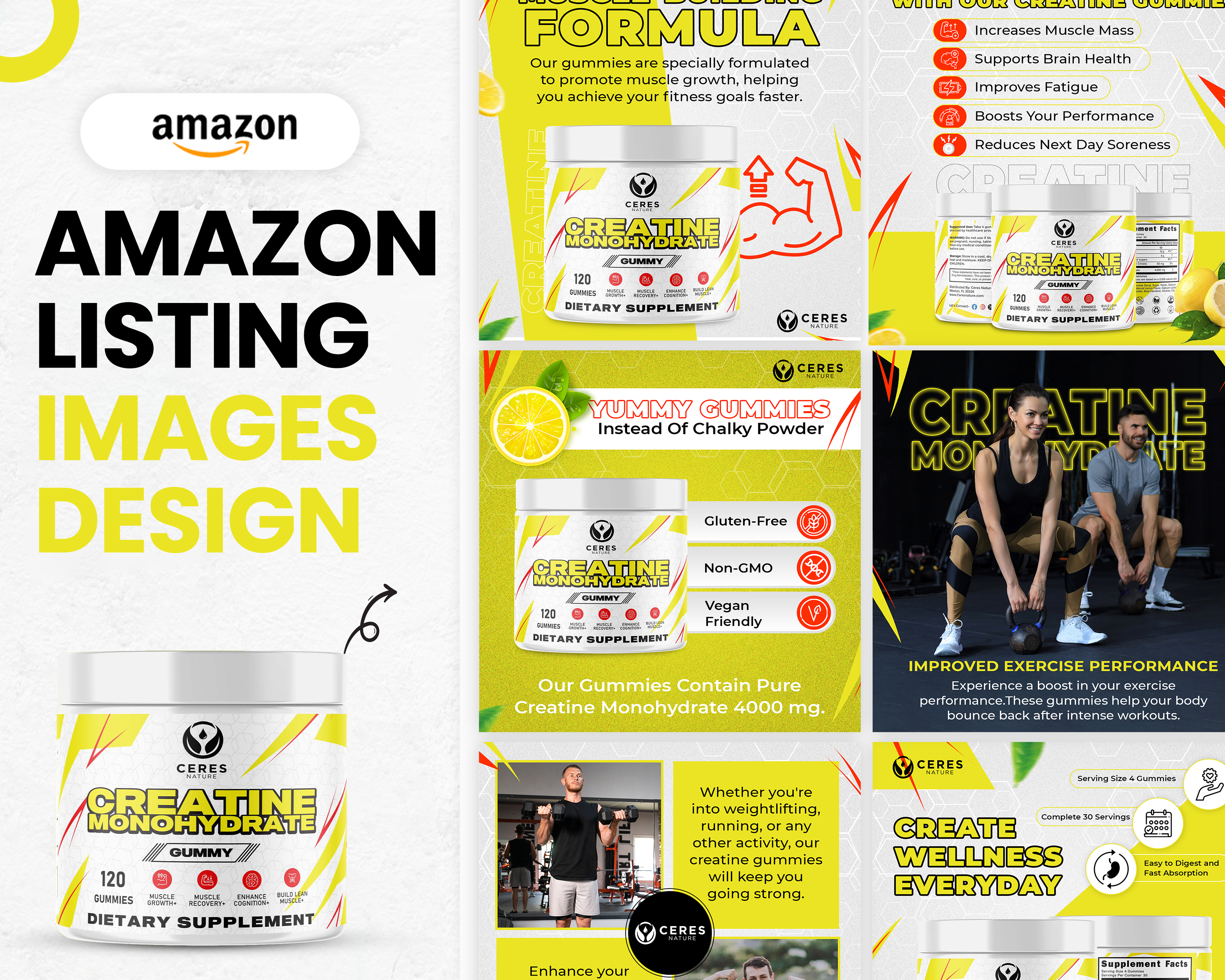 Listing Images-Ceres Nature amazon branding design graphic design graphicdesign illustration listingimages logo photoshop