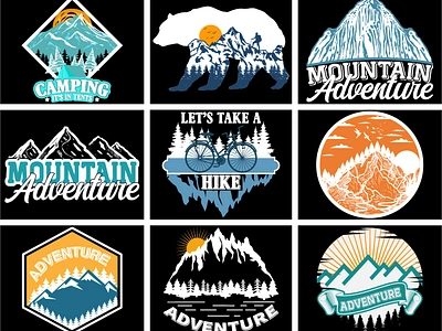 Mountain T-shirt Design Bundle | Adventure T-shirt Collection adventure shirt adventure tshirt adventure tshirtd esign adventureshirts illustration outdoorshirt outdoorshirtdesign outdoorshirtdesigns outdoorshirtquotes outdoorshirts outdoortee outdoorteedesign outdoorteequotes outdoortshirt outdoortshirtdesign outdoortshirtdesigns outdoortshirtquotes outdoortshirts print typography