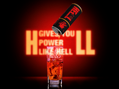 HELL ENERGY brand design branding energy drink hell energy identity logo logo update logomark packaging design redesign soda can typography