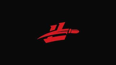 LosOLoaded Esports Logo branding bullet bullet logo esports flat gamer gaming gun shot logo l logo ll ll logo logo