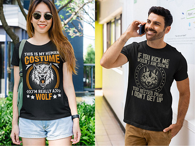 Wolf T-shirt Design, Typography T-Shirt Design. custom t shirt custom t shirt design graphic design graphic t shirt merch by amazon mockup t shirt t shirt t shirt design ideas trendy t shirt trendy t shirt design typography t shirt typography t shirt design ventage t shirt wolf t shirt design