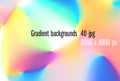 Chaotic gradient backgrounds bundle background foil texture gradient high resolution rainbow texture