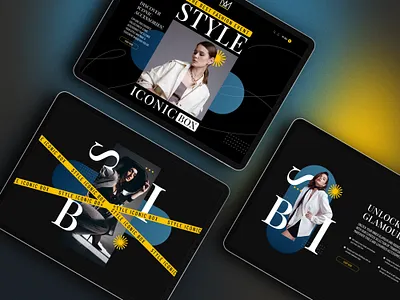 Fashion E-Commerce Website agency ecommerce fashion landing page magazine ui