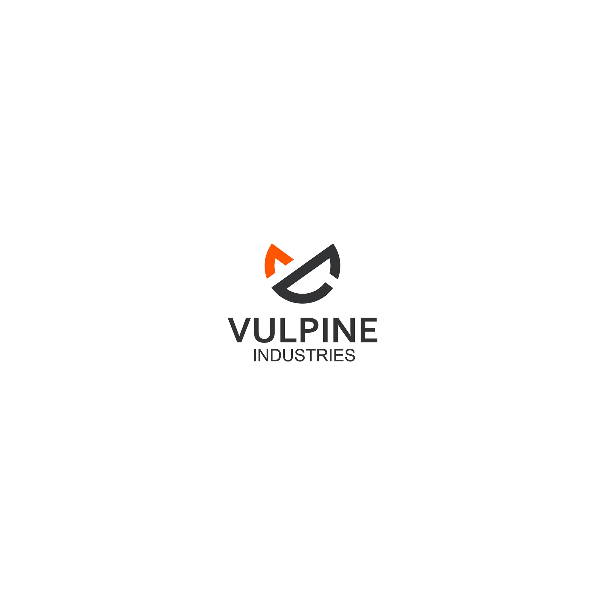 Vulpine Industries branding design graphic design illustration logo vector
