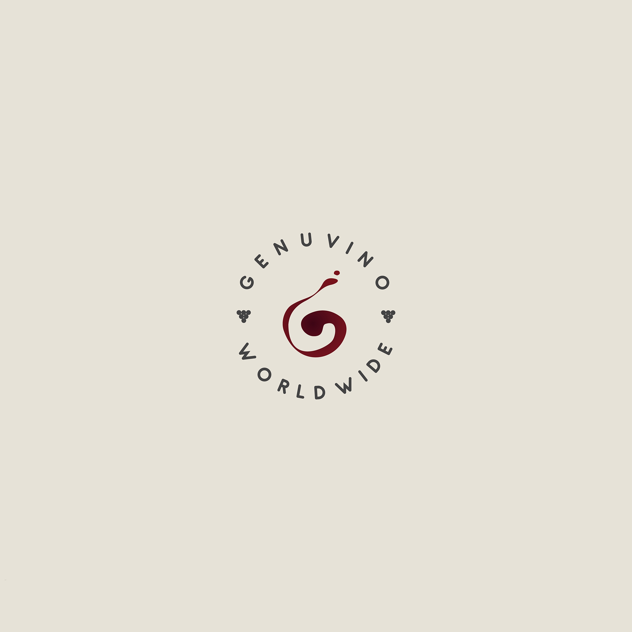 Genu Vino branding design graphic design illustration logo vector